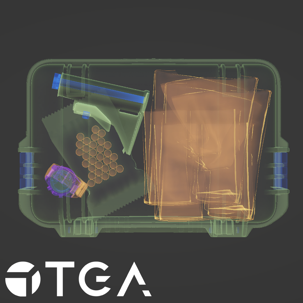 Baggage scanner shader